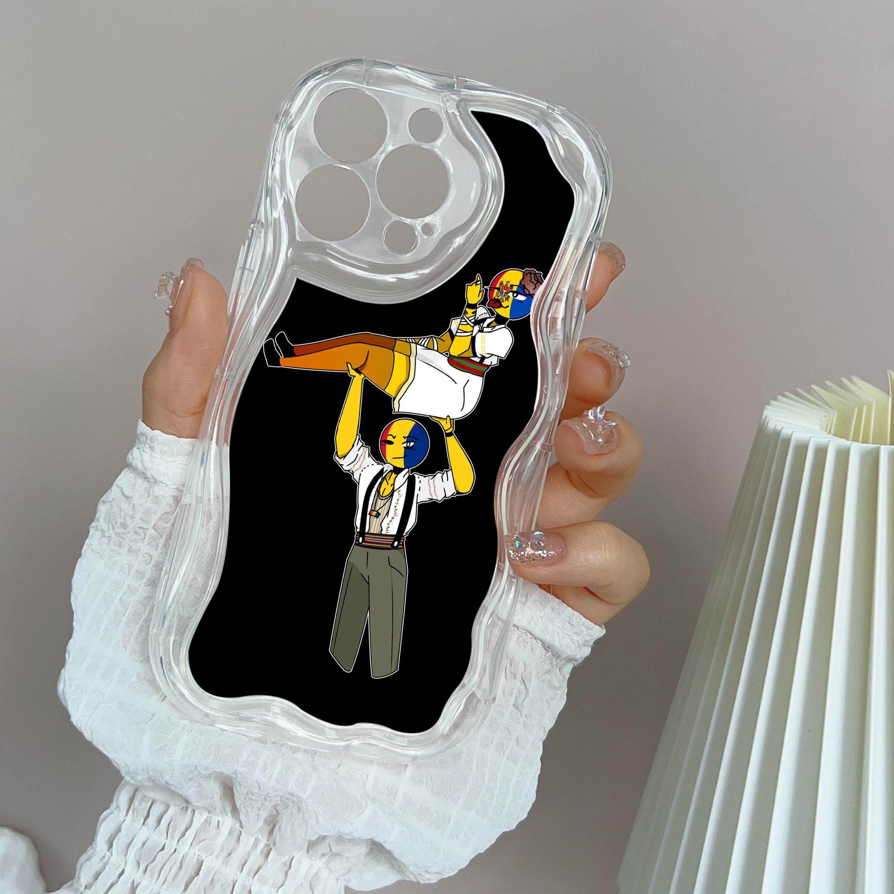 

Ae94 Захисні чохли для телефонів з прапором Республіки Молдова для Apple iPhone 16 15 14 13 Pro Max 11 12 mini XR 7 8 6s Plus XS Max SE Wave ТПУ задня кришка for iPhone 16 Pro Max