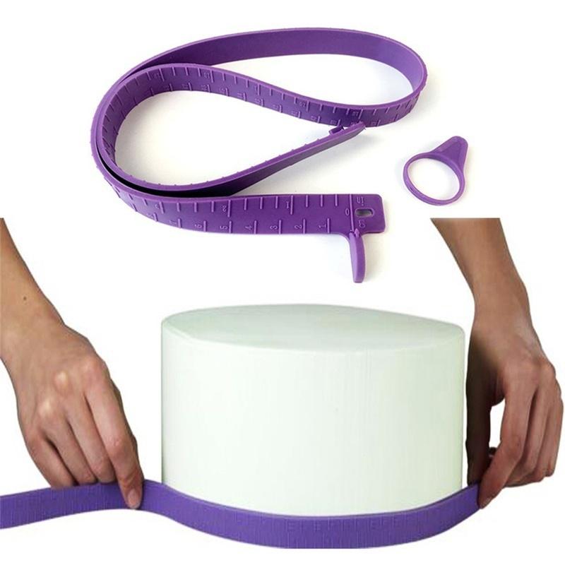 Buy Fondant Silicone Cake Measuring Tape Measuring Ruler Cake Border ...