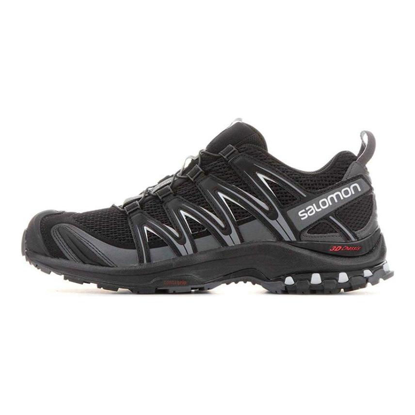 SALOMON Xa Pro 3d 'Black Silver Grey' Sneakers 392514
