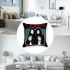 Rock Queen BandS Kissenbezug Kurzer Plüsch Sofa Dekorativ Geschenk Zuhause Doppelseitiger Druck Kissen