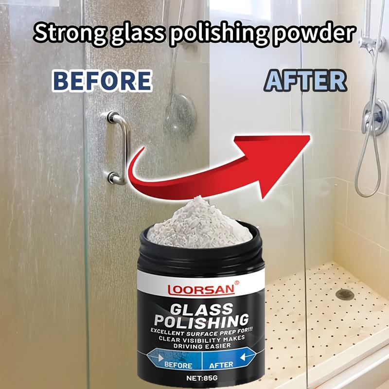 Professional Polishing Powder for Glass Surfaces,suitable for Quickly Restoring the Clarity of Glass In Cars,campers and Mirrors