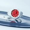 Casio Men Liquid Crystal/Analog Dual Display Series Red Watch GA-2100-4A-