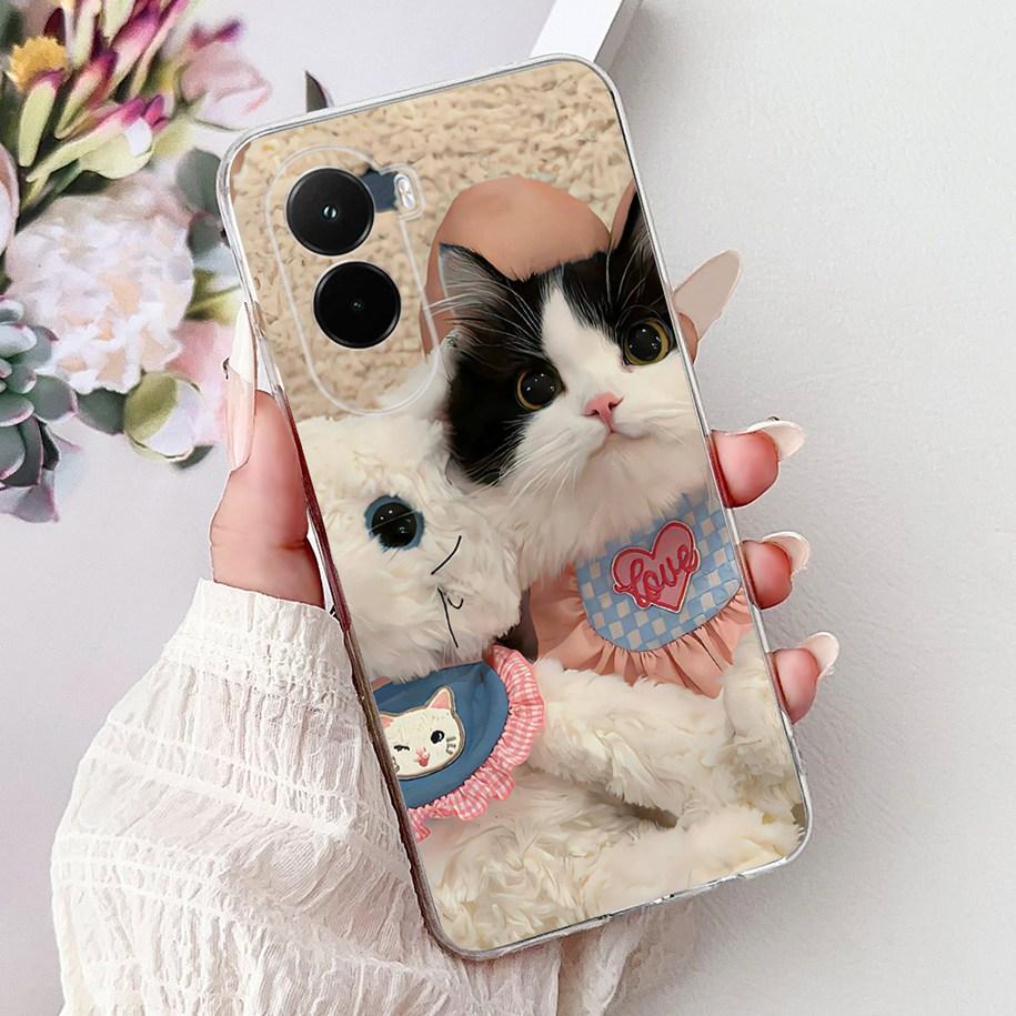 

Для Xiaomi Poco M7 4G Чехол Poco M7 Plus Покрытие Роскошный Карп-Дракон Мягкий Тонкий Силиконовый Чехол для Телефона Для Xiaomi PocoM7 M 7 2025 Оболочка Xiaomi Poco M7 Plus