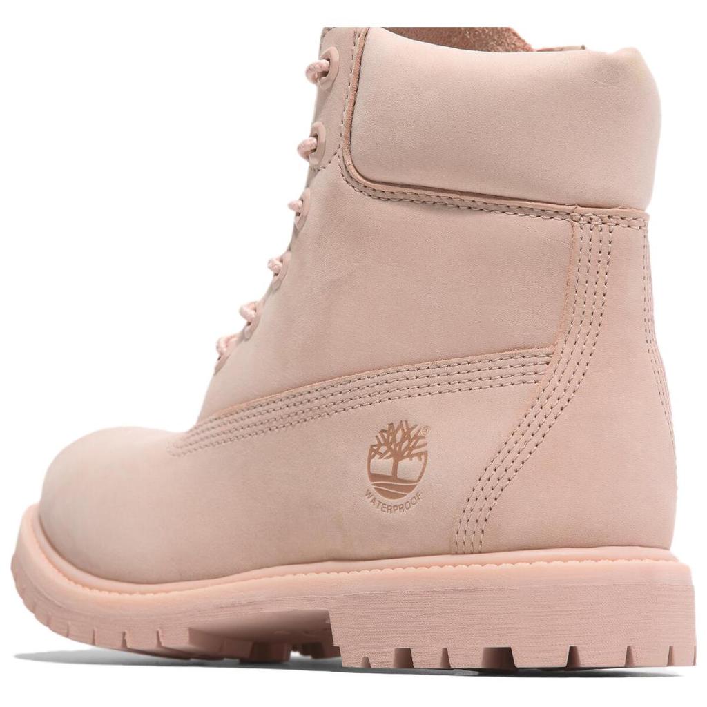 Timberland Premium Series Comfortable Short Martin Boots Women Boots Light-Pink A2HR8EKD