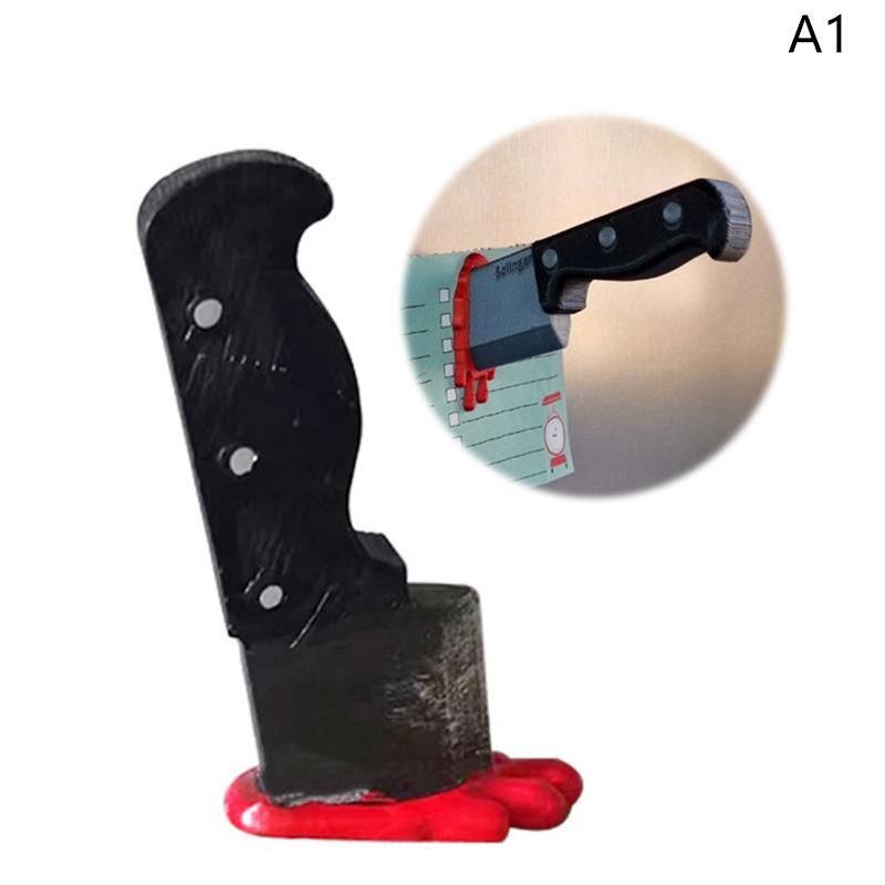 Funny Knife Magnetic Fridge Stickers, 3D Fun Axe Fridge Magnet, Novelty Home Decor Gifts, Eye-Catching Fridge For Iron Surface