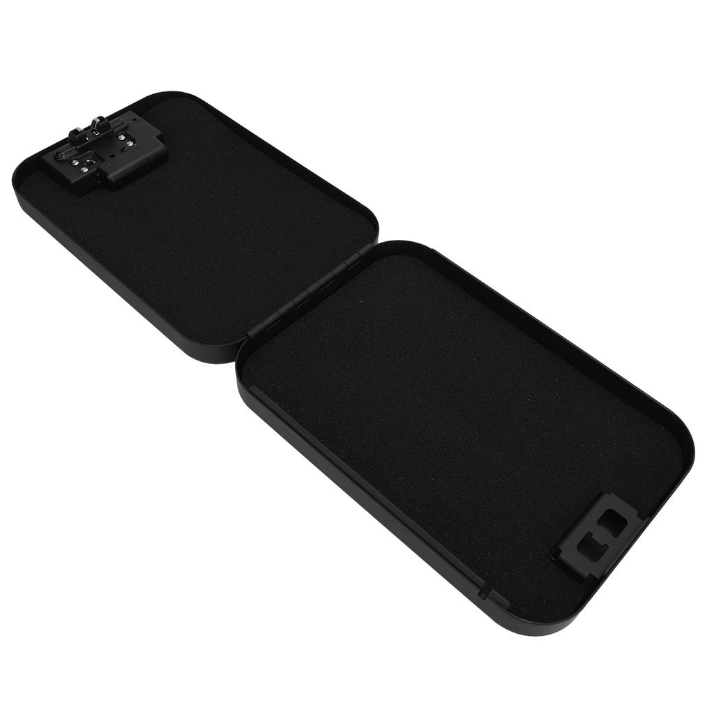 Portable Safe Box Steel Plate Fast Access Biometric Fingerprint Security Case with Combination Code