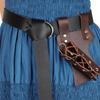Medievals Knights Costume Halloween Knights Pirate Cosplay Costume Renaissances Costume Accessories Belt Swords Frogs