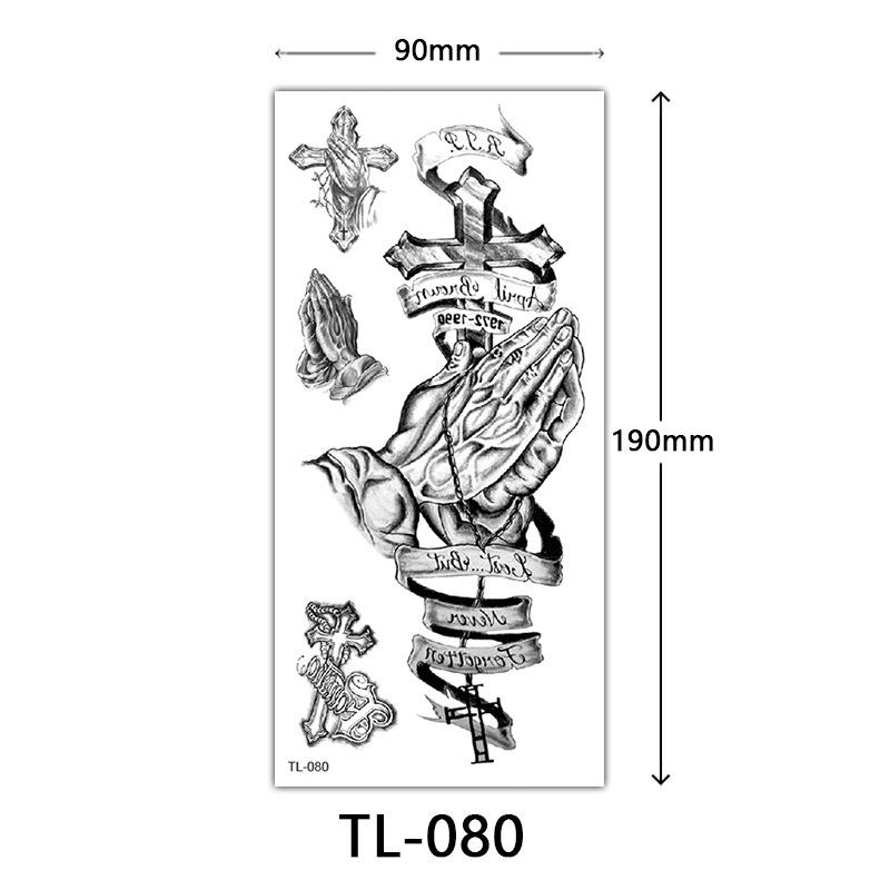 

Цветочные тату-наклейки, Цветные эскизные тату-наклейки, Английские буквы, Свадебная фотография тату 90*190mm