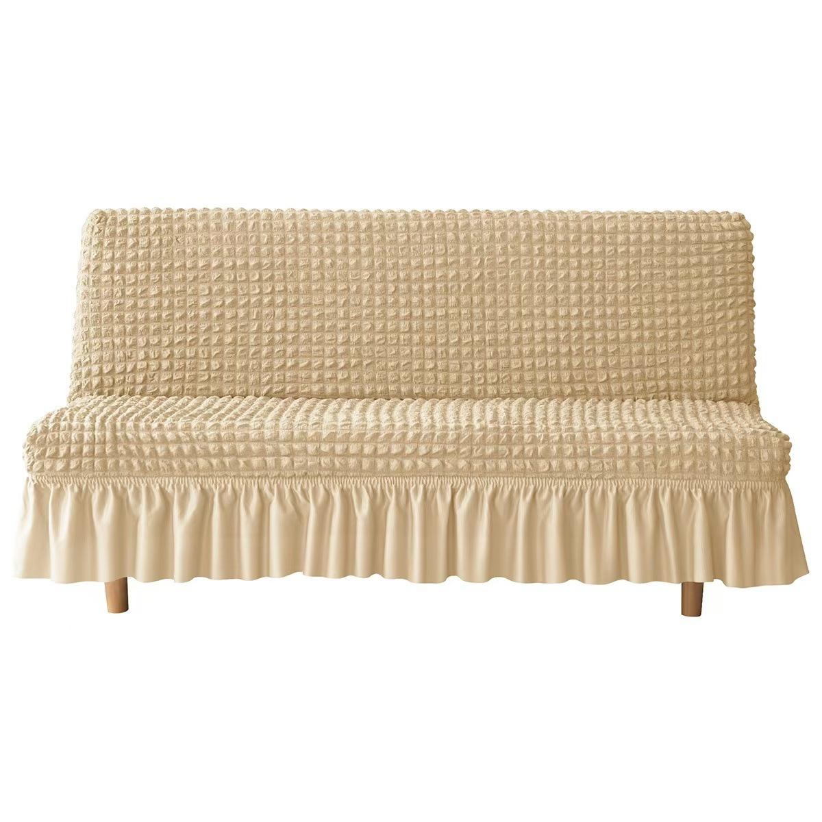 

Чохол на диван Всеохоплюючий Натяжний чохол для Безкаркасного Розкладного Лінивого Дивана-ліжка, Ідеально Підходить для Будь-якого Дивана Універсальний Стиль Товстий та зі Спандексу M (145-180cm)