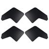 4Pcs Car Mudguards Splash Guards Flares Front Rear For Car SUV Truck Plastic Auto Mudguard Kit Exterior Parts