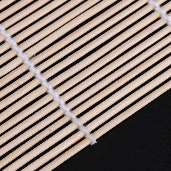 Tappetino Arrotolatore per Sushi in Bambù Antiaderente Tenda Rullo per Riso Strumento da Cucina Fai da Te per Pollo