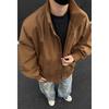 Giacca Bomber da Uomo Vestibilità Larga Corta Streetwear