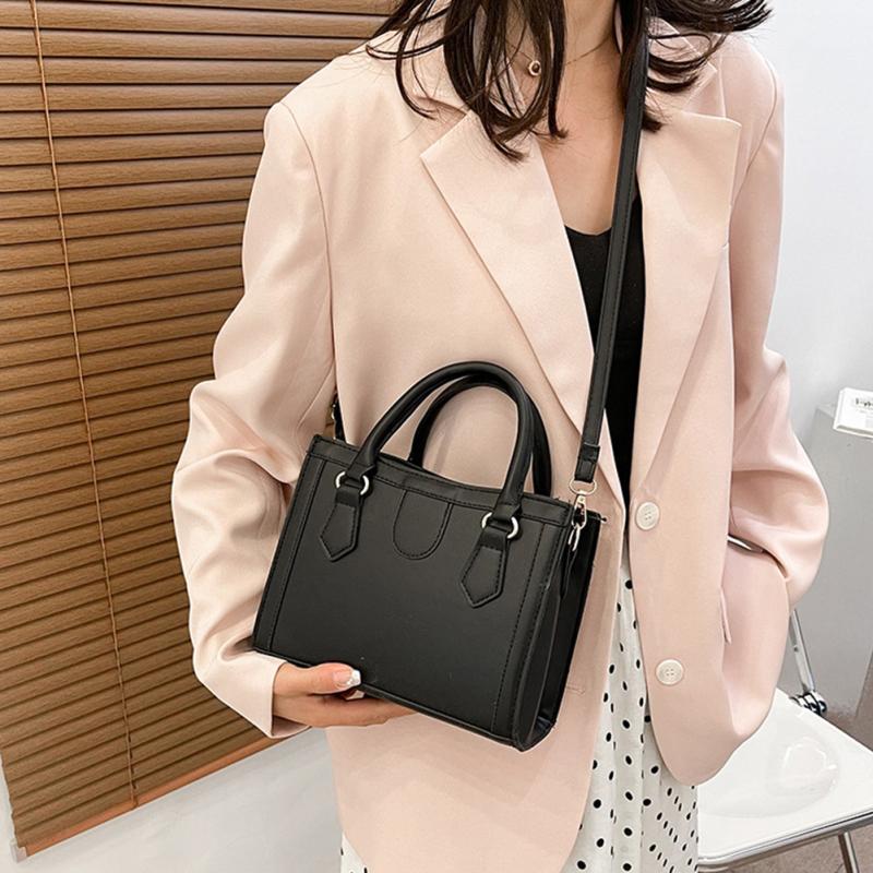 Cheap Girls Fashion Large Capacity Tote Bag Women Simple Casual Solid