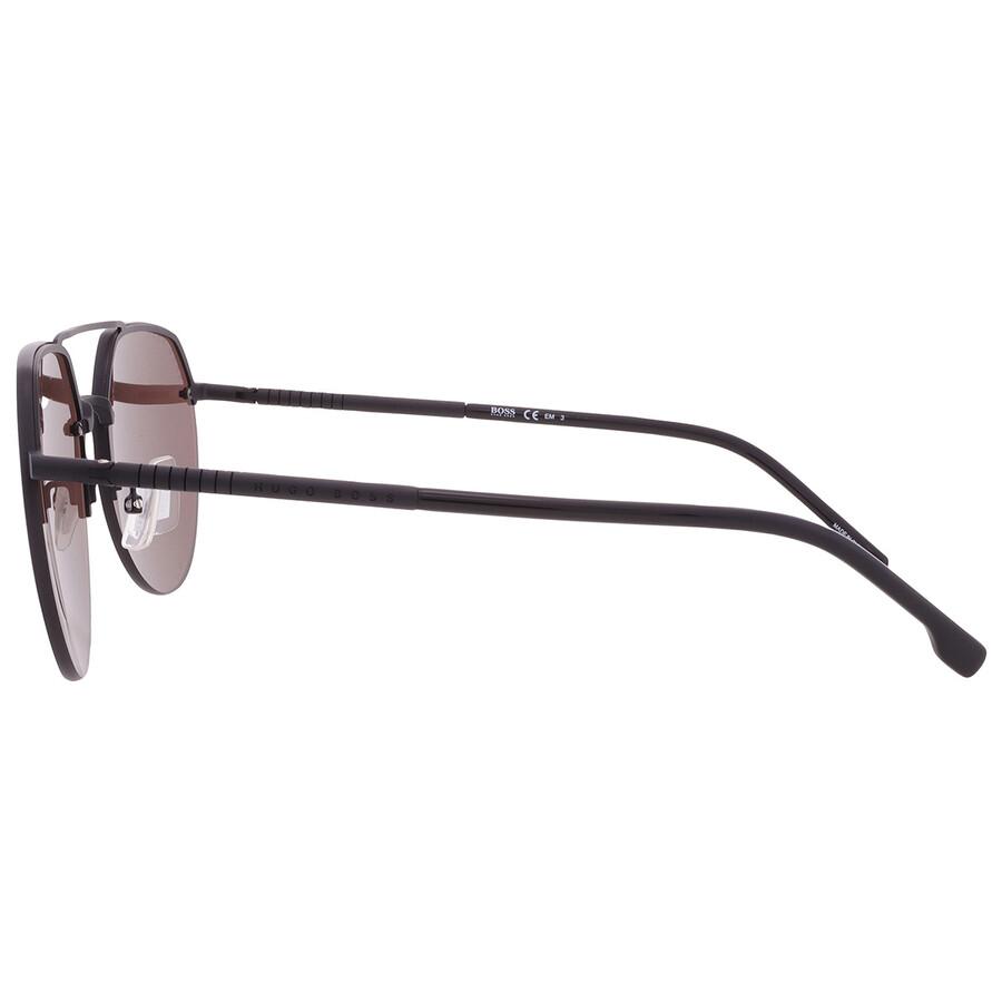 Hugo Boss Brown Pilot Men S SunglaSSeS BoSS 1142 F S 0003 70 59