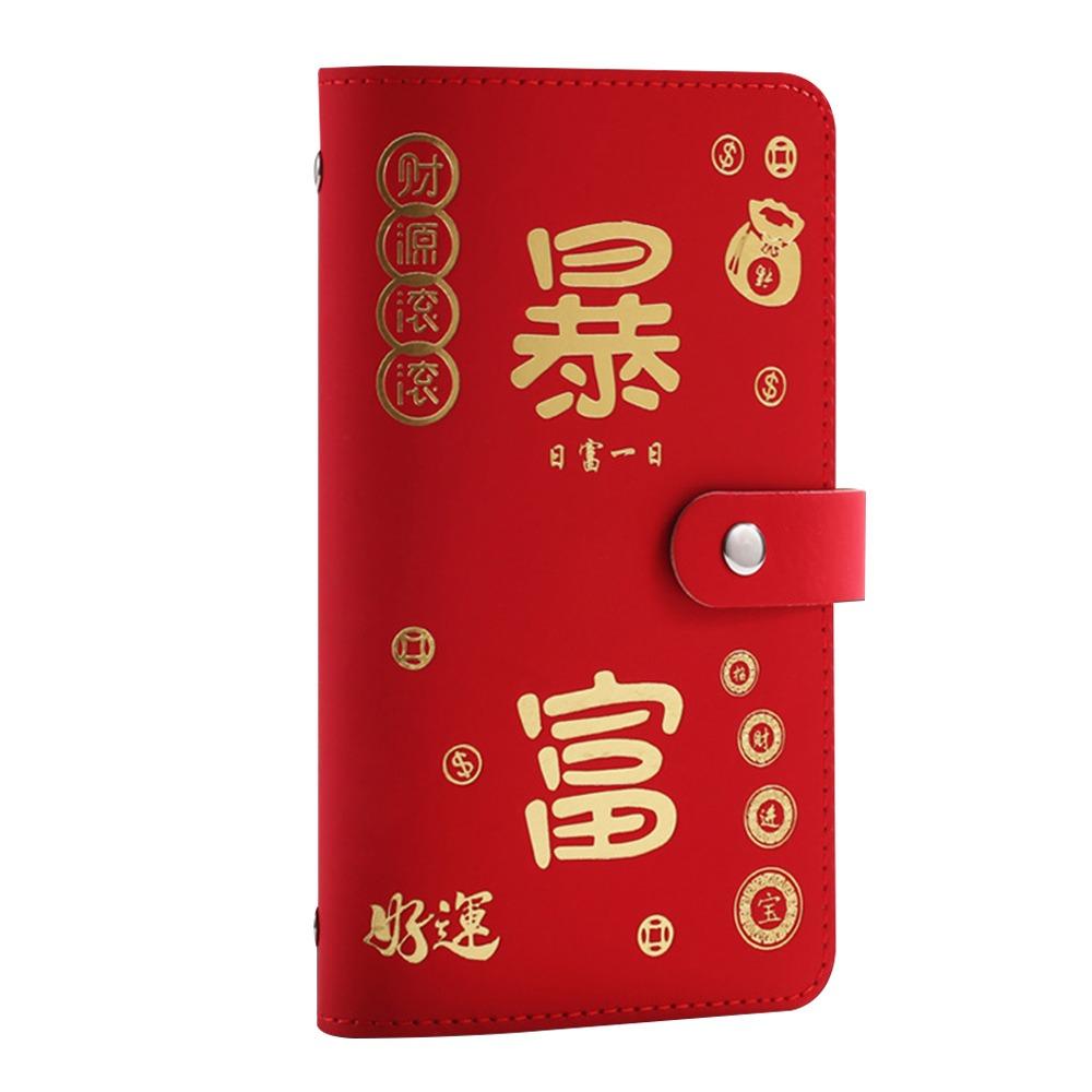 Get Rich Overnight Money Collection Book PU Savings Challenges Book Gift Savings Binder  Children
