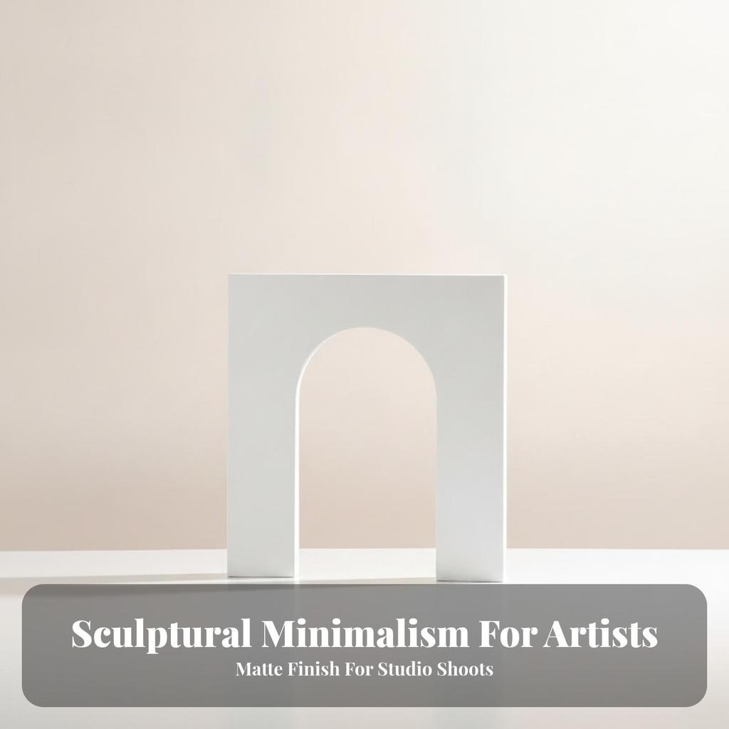 Product Photography Props Sturdy Resin Prop Minimalist
