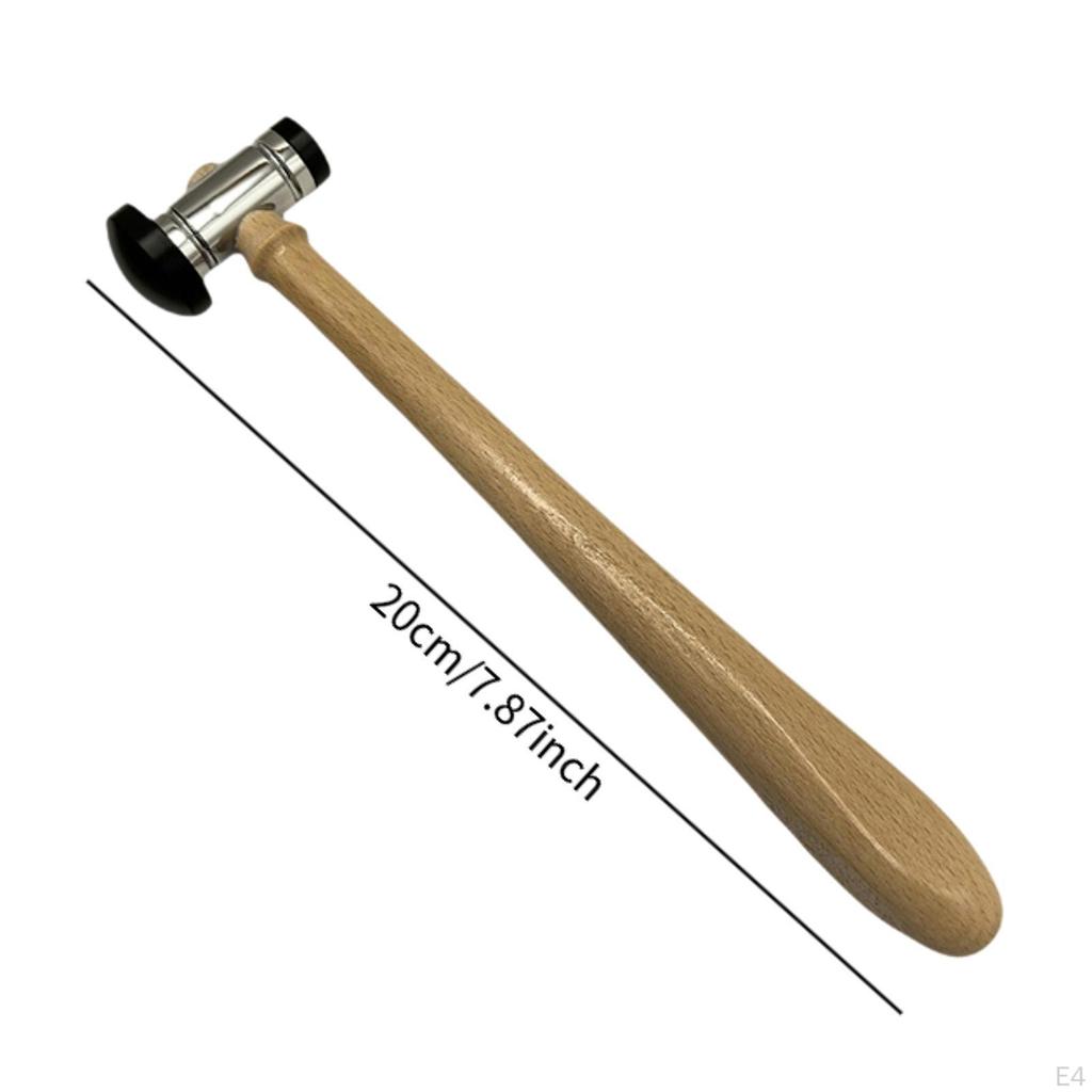 Gitarrenbundhämmer Bequemer Griff Doppelkopf Multifunktional für Bass Schmuck Heim Handwerkzeug