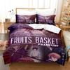 Anime Fruits Basket Bedding Set Duvet Cover Bedroom Comforter Covers Single Twin King Size Quilt Cover Home Textile 2/3PCS