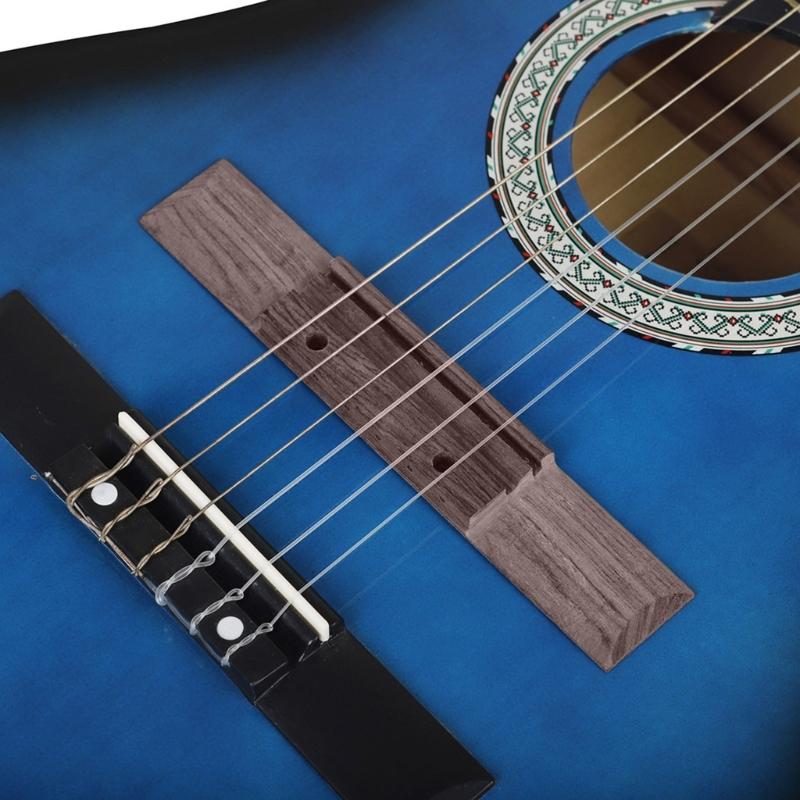 Acoustic Guitar Bridge Rosewood 6 Hole Bridge 41inch Classical Guitar Size Guitar Bridge Guitar Replacement Parts