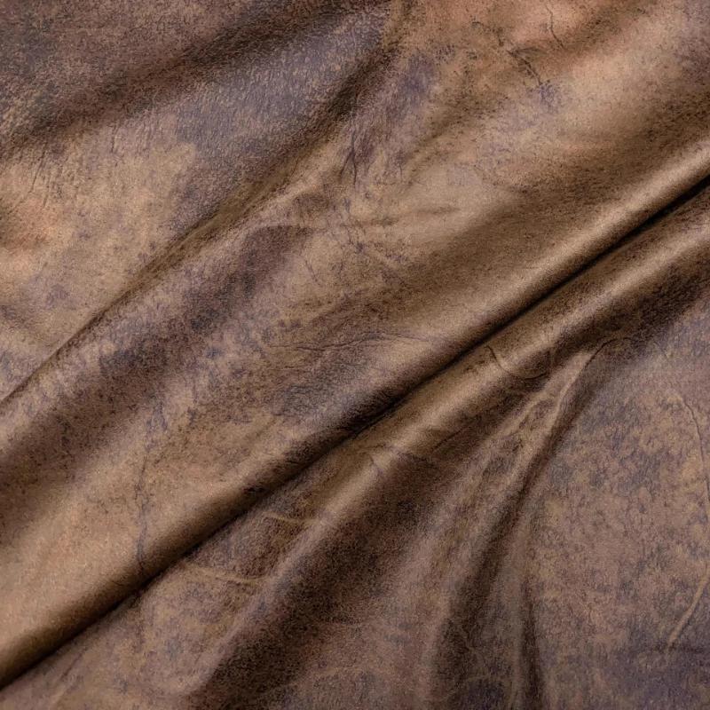 100x150cm Vintage Texture Leather Fabric for DIY Sewing Bag Sofa Pillow Jacket Half Skirt Clothing Designer Fabric