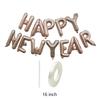 Happy New Year Balloon Curtain Decoration Cartoon Decorations Balloon Banner for Celebrations Front Door Home Wedding New Year