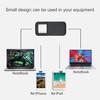 3Pcs Webcam Shutter Slider Phone Front Camera Cover Privacy Protection Sticker