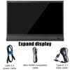 15.6-inch FHD IPS Laptop Expansion Screen 1080P High Clarity Portable School Work Entertainment Expansion