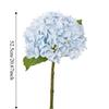 Green Leaf Simulation Colorful Hydrangea Real Touch Fake Flower  Home Living Room Decor