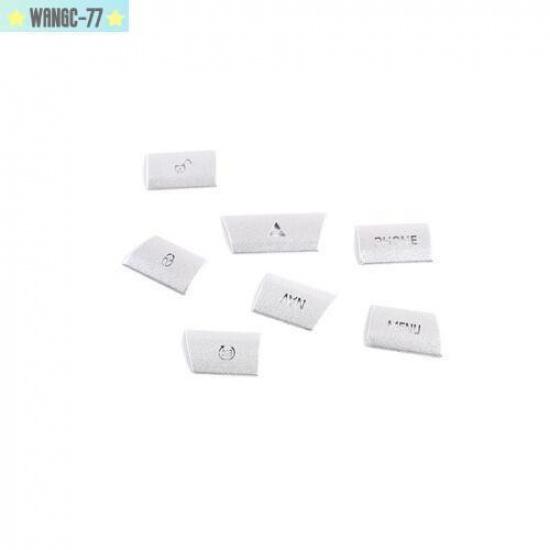 7PCS For Jaguar XF 12-2015 Chrome Alloy Center Multimedia Button Sticker trim