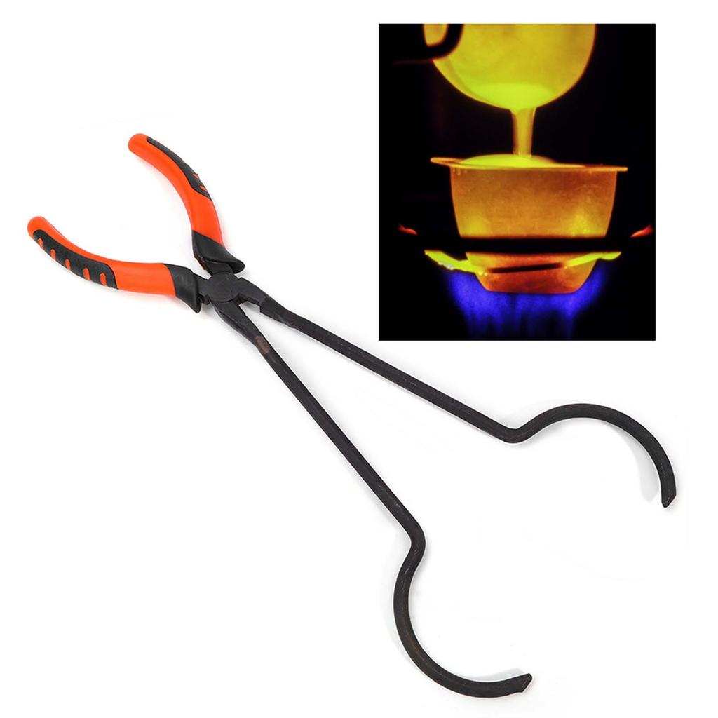 Crucible Tong Gold Melting Furnace Holder Clamp Jewelry Making Tool