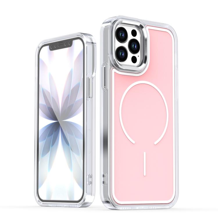 Bright Shadow Two-color MagSafe Magnetic Phone Case
