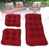 3pcs Indoor Tufted   Chair Cushions 1 Lovest and 2 U Shape Cushions for Patio Furniture Outdoor St Cushions Set