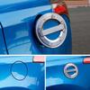 For TOYOTA RAV4 2016 2017 2018 Fuel Oil Tank Cover Trim 1pcs With Chrome Car-styling