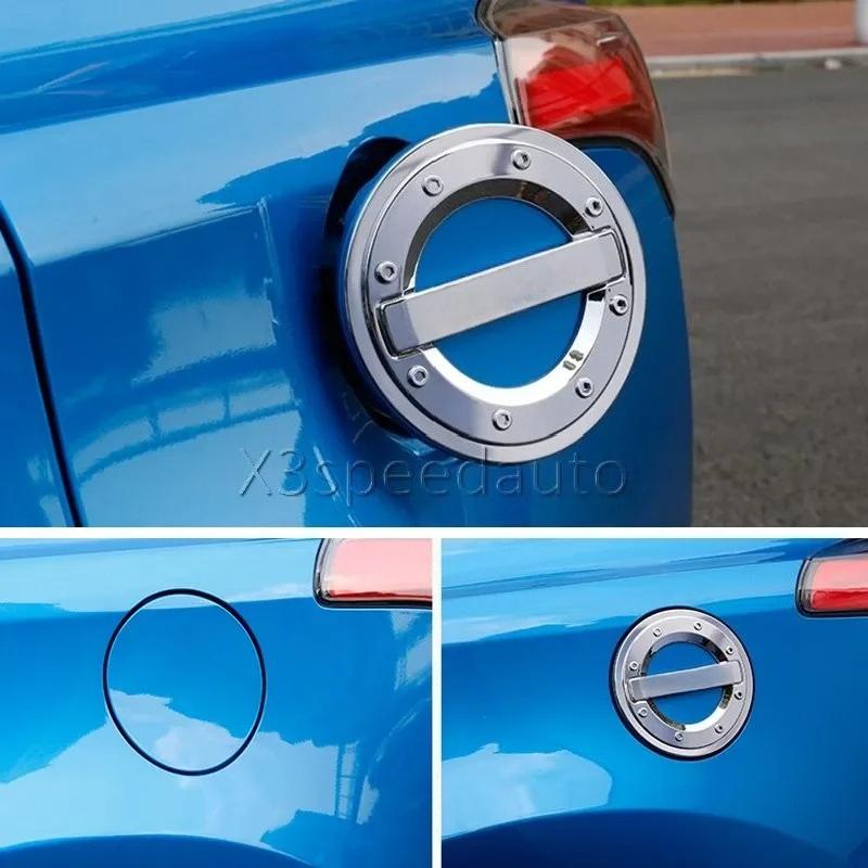 For TOYOTA RAV4 2016 2017 2018 Fuel Oil Tank Cover Trim 1pcs With Chrome Car-styling