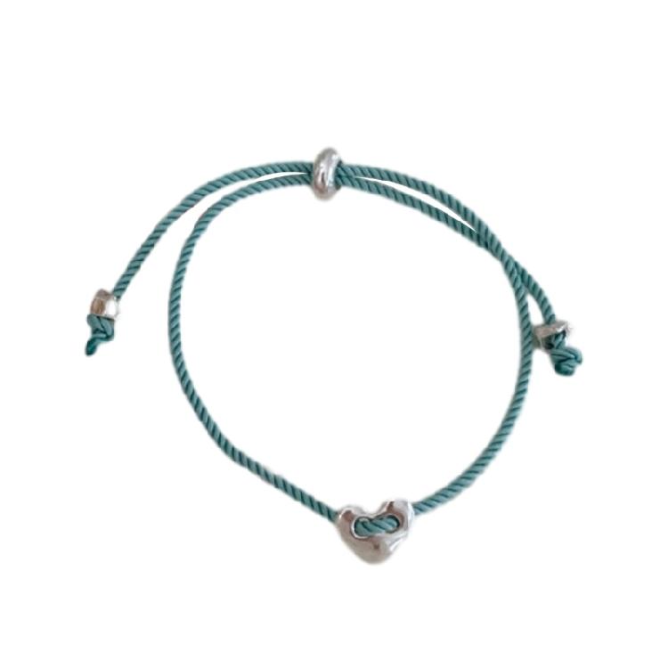Adjustable Cord Bracelet Alloy Material Wrist Jewelry Perfect for Fashion Lovers