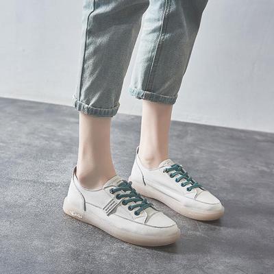 New Women's Shoes Cow Tendon Soft Soled Pregnant Women's Shoes Flat Soled Board Shoes