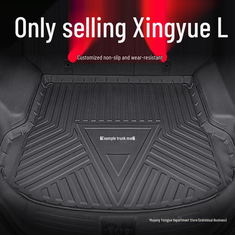 Compatible Trunk Mat for 2024 Geely Xingyue L & S (Leishen 24 Models)