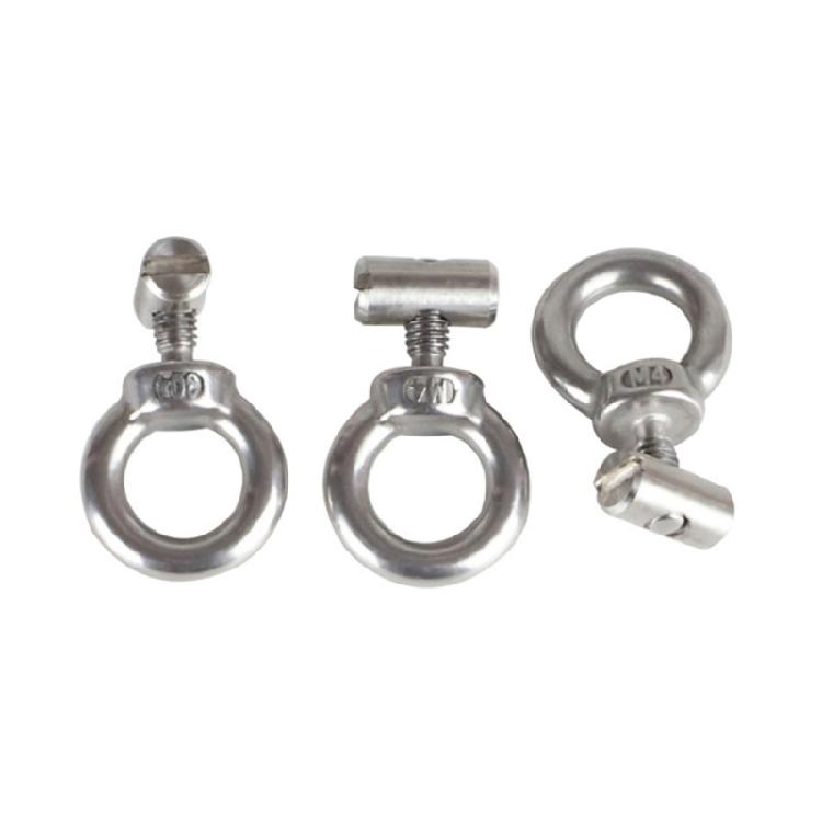 Awning Rail Stoppers 4mm Lifting Eye Nut Fastener Carabiner Hooks for Campers