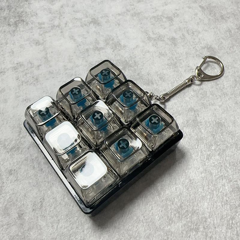 

9 Клавіш Клавіатурні Ковпачки Брелок Іграшка-Фіджет Антистрес Точкові Ковпачки Вечірка Зняття Стресу DIY Ковпачки Іграшка Клавіатурні Ковпачки