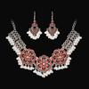 European & American Retro Palace-Inspired Pearl Water Drop Jewelry Set