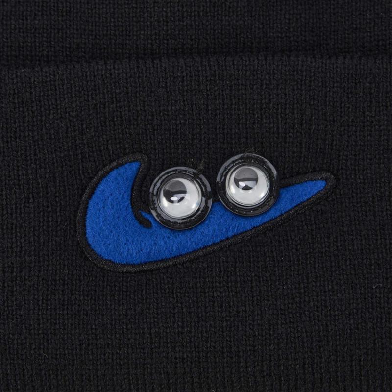 Nike Knitted Fabric Beanies Kids' Black Casual HF7181-010