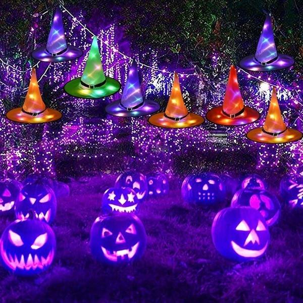 Halloween Witch Hat Led Light Up 