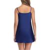 Satin Nightdress Women's Sleepwear Adjustable Straps V Neck Soft Fabric Short Length Comfortable Fit Lightweight Design