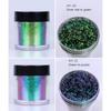 Nail Powder Flake Colorful Coarse Cloud Brocade Powder Handmade DIY Face Body Makeup Nail Art Decoration Supp