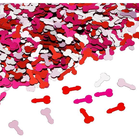 1 Pack Colorful Glitter Sprinkle BACHELORETTE Party Confetti Favor Table Decoration for Confetti Cannon Celebration Wedding Engagement Supplies Set