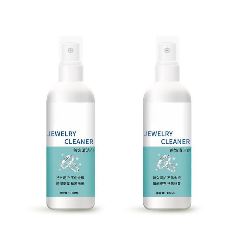 1/2/3Pcs Silver Cleaner Liquid 200G Jewelry Cleaner For Gold Panlinis Ng Silver Gold Cleaner For Rings Earrings Watch Diamond