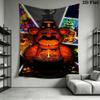 Five Nights Freddy'S Survival Horror Tapestry Background Cloth Wallmounted Homestay Soft Decoration Tapestry Soft Work Of Art