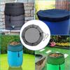 Polyester Regenton Cover Net Bladeren Val Bescherming Anti-Muggen Water Opvang Tonnen Gaas Cover Herbruikbaar