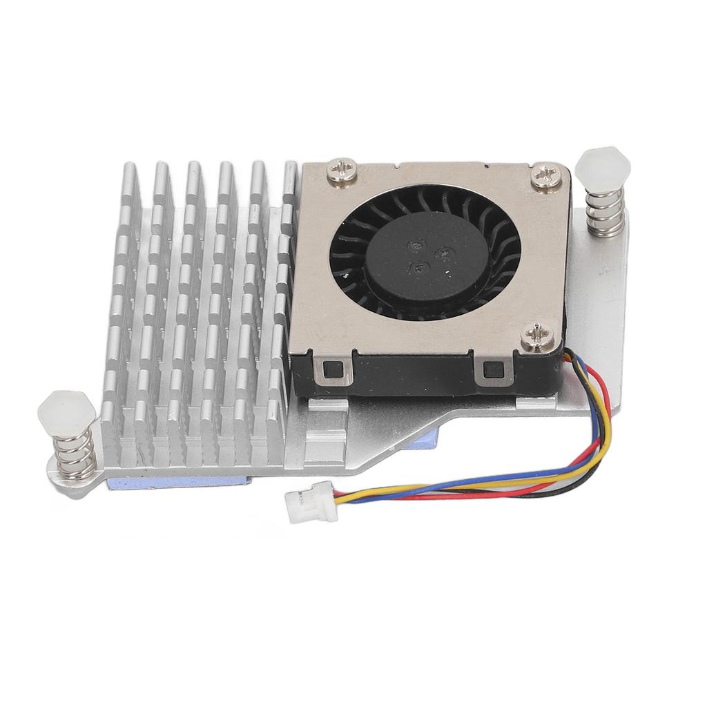 for Pi 5 Cooler Replacement Aluminium Alloy Temperature Controlled PWM Speed Control Cooling Fan for Pi 5 4GB 8GB
