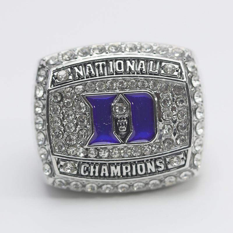 2010 Duke Blue Devils NCAA Basketball Championship Ring Size 11